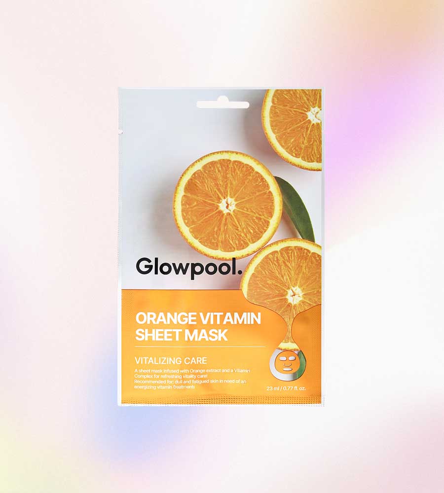 Orange Vitamin Sheet Mask
