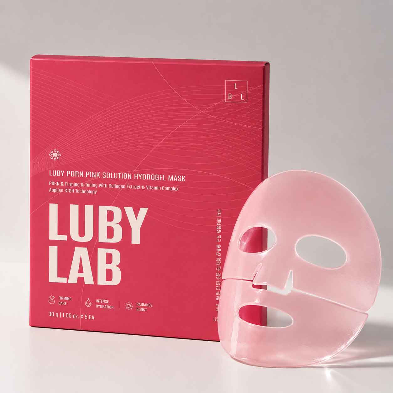 Pink Solution Hydrogel Mask